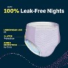Goodnites Girls' Nighttime Underwear - (Select Size and Count) - 3 of 4