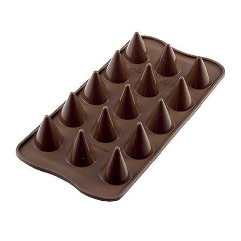 Trudeau 2pk Cupcake Chocolate Molds Aqua : Target