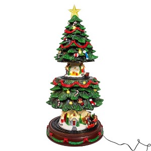 Kurt Adler Musical Animated Christmas Tree Table Piece - 1 of 4