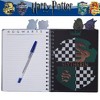 Harry Potter Hogwarts Tab Journal Notebook, Spiral Bound, 96 Lined Pages, 8 x 7 inches, Black - 3 of 4