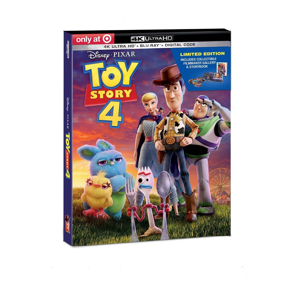 Toy Story 4 (Target Exclusive) (4K/UHD) was $34.99 now $24.49 (30.0% off)