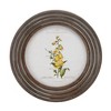 Round Framed Floral Print (Set of 6) - 4 of 4