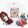Simply Sage Market Women's Tis The Season Coquette Long Sleeve Garment Dyed Tee - 3 of 4