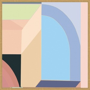 Amanti Art LTower9a II by Cartissi Framed Canvas Wall Art - 1 of 4