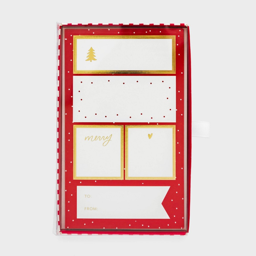 80ct Gift Stickers - Sugar Paper + Target