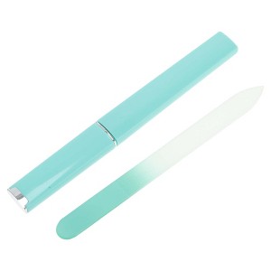 Unique Bargains Round Head Glass Multifunctional Nail File Manicure Tool - 1 of 4