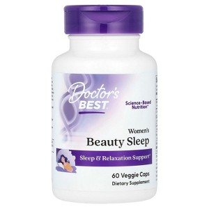 Doctor's Best Women's Beauty Sleep , 60 Veggie Caps - 1 of 3