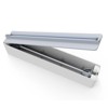 Magnetic Cling Film Dispenser With Slide Cutter Reusable Wall-mounted Wrap Dispenser For Plastic Wrap Tin Foil Wax Paper - 4 of 4
