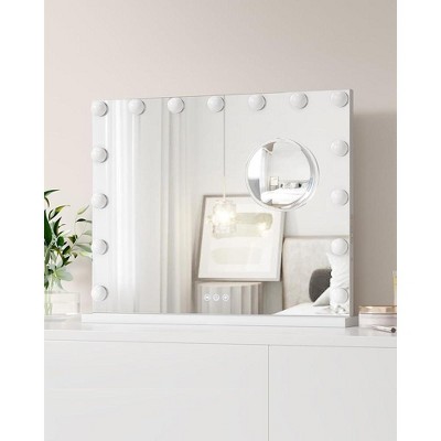 Vanity Mirror with Lights, Hollywood Lighted Vanity Mirror with 15 Led Bulbs