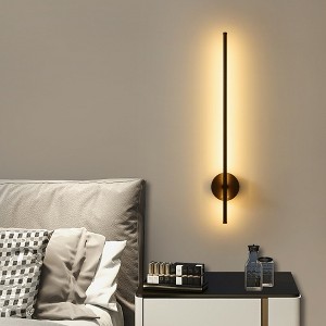 POWLIG Modern LED Wall Sconce Set of 2 | Dimmable, Color & Temperature Adjustable, 350° Rotating Head for Bedroom, Living Room & Hallway - 1 of 4