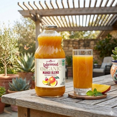 Lakewood Pure Mango Blend Juice - 32 fl oz