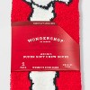Women's Santa Christmas Cozy Crew Socks with Gift Card Holder - Wondershop™ Navy/Red/White 4-10 - 3 of 3