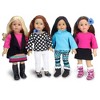 Sophia’s 9 Piece Winter Set for 18" Dolls, Blue/Black - 2 of 4