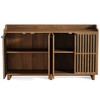 Resenkos Sideboard Buffet, Kitchen Storage Cabinet,55" Sideboard Buffet, Farmhouse Storage Cabinet Credenzas with Adjustable Shelves,Brown - 4 of 4