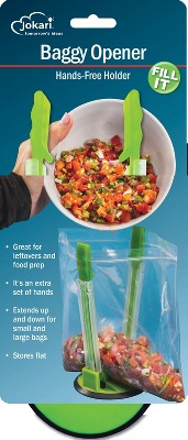 Baggy Rack Holder, Filling Freezer Bag Stand, Quart and Gallon Bag