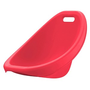 American Plastic Toys 2 Pack Scoop Rocker, Durable Egg-Shaped Kids Chair, Red - 1 of 4