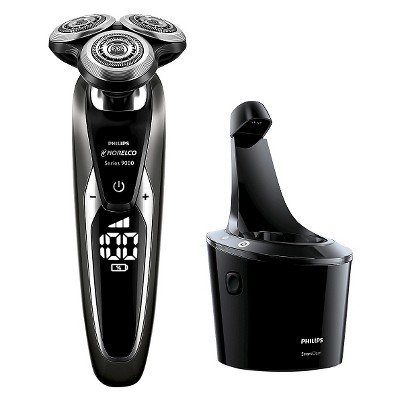 Philips Norelco Series 9700 Wet & Dry Men's Rechargeable Electric Shaver with Smartclean - S9721/84