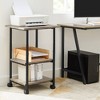 3 Tier Machine Stand Beige Natural Wood - Vasagle - 3 of 4