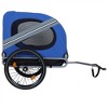 XINGHANZHENXUAN Large Folding Bike Trailer for Dogs, All-Terrain Pet Carrier for Cycling, Jogging, Camping, Outdoor Adventures - 4 of 4