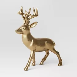 Standing Deer Figurine Gold - Threshold™