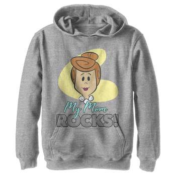 Boy's Lilo & Stitch Hanging With Ducks Pull Over Hoodie - Athletic Heather  - X Large : Target