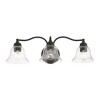 Livex Lighting Moreland 3 - Light Vanity in  Black - 2 of 4
