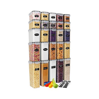 Apex Vanguards 25-Piece Food Plastic Storage Containers