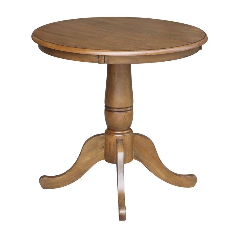 Morgan 30" Round Top Pedestal Table - International Concepts, 3 of 7