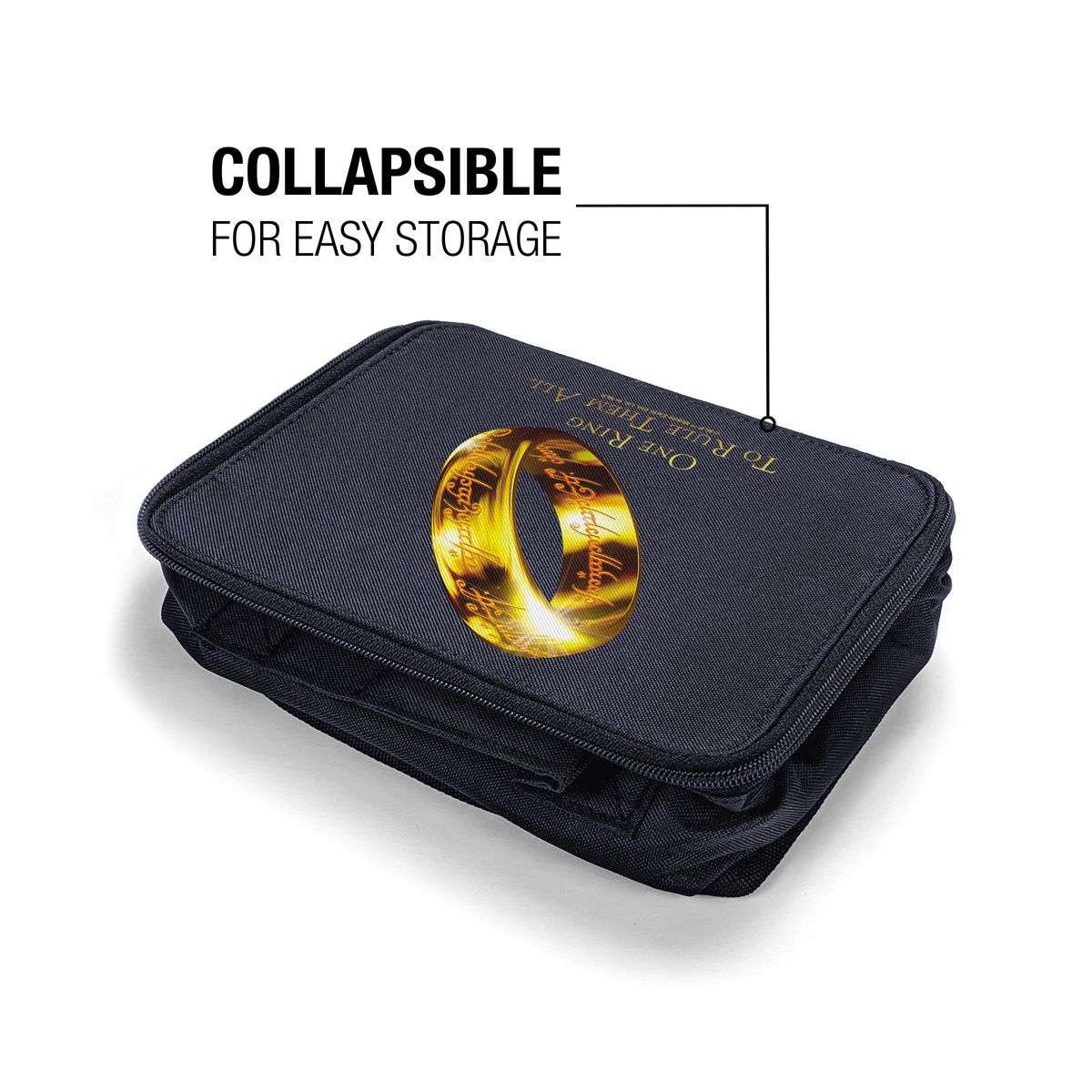 Lord of the Rings One Ring To Rule Them All Insulated Soft Sided Lunch Box - thumbnail 10