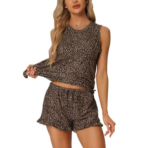 Two piece pajama online short set