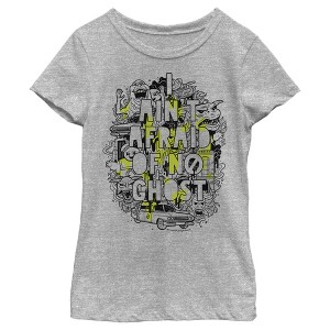 Girl's Ghostbusters I Ain't Afraid of No Ghost Monsters T-Shirt - 1 of 4