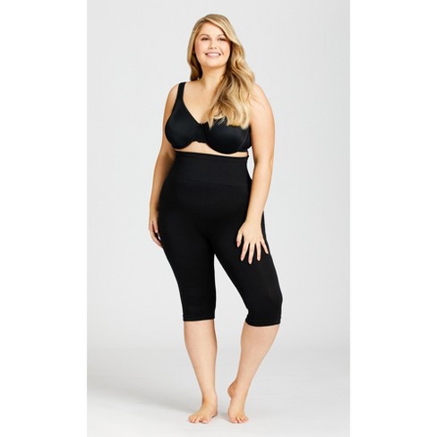 Assets By Spanx Women's Flawless Finish Plunge Bodysuit - Black 1x : Target