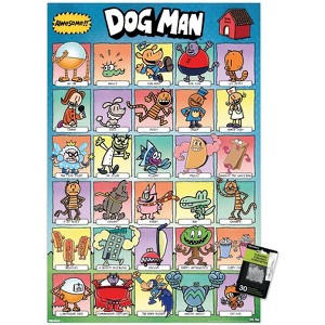 Trends International Dog Man - Grid Unframed Wall Poster Prints - 1 of 4