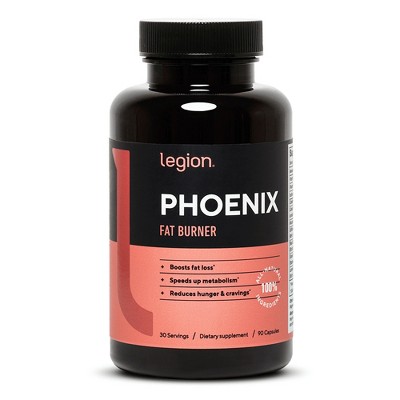 Legion Phoenix - Natural Fat Burner & Weight Loss (With Caffeine)