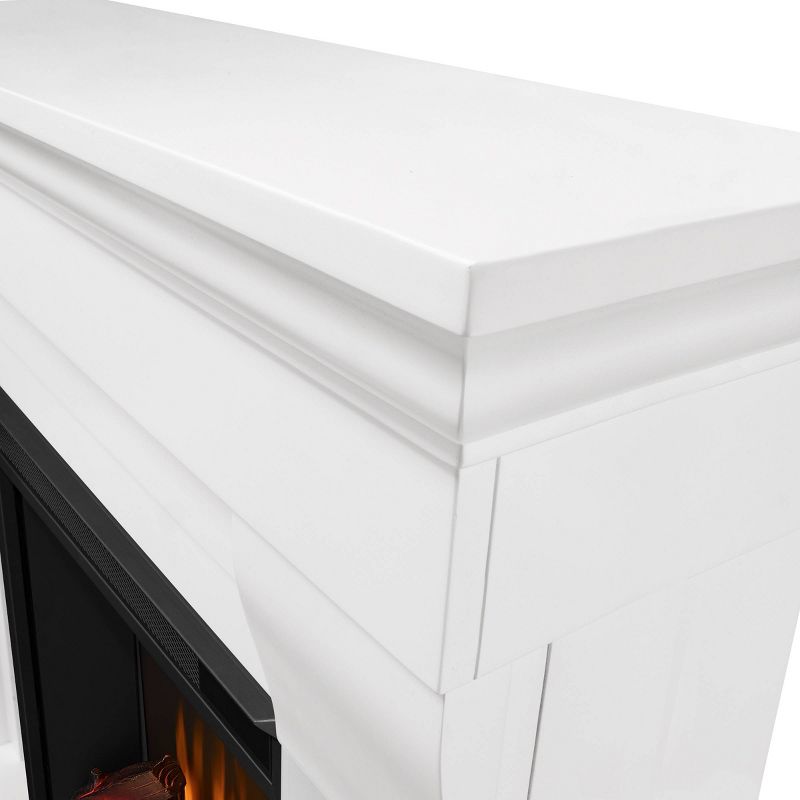 Real Flame Chateau Electric Fireplace White, 5 of 11