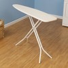 Household Essentials Classic 4-Leg Ironing Board: Collapsible Metal, Off-White, 54" x 14", 10.27 lbs, 38" Height - 2 of 2
