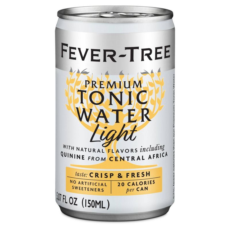 Fever-Tree Refreshingly Light Tonic Water - 8pk/5.07 fl oz Cans, 3 of 6