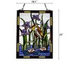 Chloe Lighting Crane Tiffany-Style Animal Window Panel 24" Height - 3 of 4