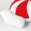28" Christmas Peppermint Shaped Pillow Red/White - Wondershop™ - 4 of 4