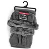 Toddler's 2-5 Solid Faux Fur Trimmed Mittens & Scarf Winter Set - 3 of 4