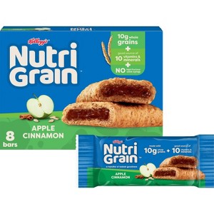 Nutri-Grain Apple Cinnamon Soft Baked Breakfast Bars - 8ct/10.4oz - 1 of 4