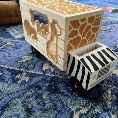 Melissa and doug safari clearance truck