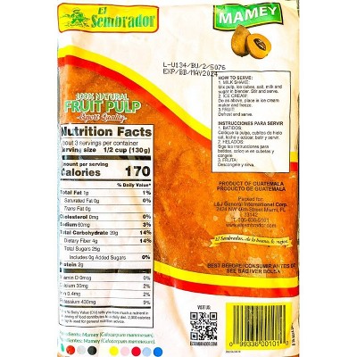 El Sembrador Frozen Pulp Fruit- 14oz