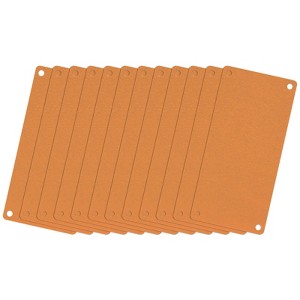 Unique Bargains DIY Laser Printing Office Engraving Blank Metal Card 12 Pcs - 1 of 4