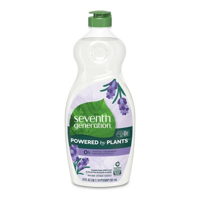 Seventh Generation Dish Liquid Soap - Lavender & Mint - 19 fl oz