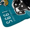 NFL Jacksonville Jaguars Helmet Stripes Flannel Fleece Blanket - 3 of 3