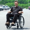 VEVOR Wheelchair, Durable Aluminum Alloy Ultra-Lightweight Wheelchairs, Portable Wheelchair with Flip-Back Desk-Length Arms - 2 of 4