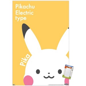Trends International Pokémon - Pikachu Electric Type Unframed Wall Poster Prints - 1 of 4