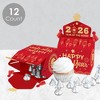 Big Dot of Happiness Lunar New Year - Treat Box Party Favors - 2026 Year of the Horse Goodie Gable Boxes - Set of 12 - 3 of 4