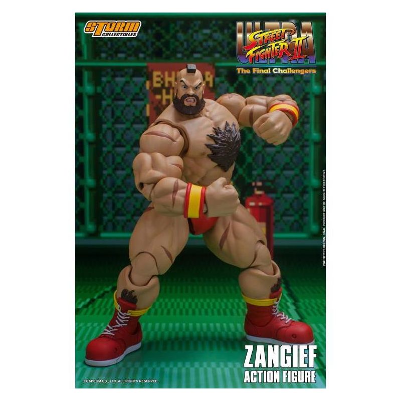Zangief 1/12 Scale Figure | Ultra Street Fighter II: The Final Challengers | Storm Collectibles Action figures, 1 of 6